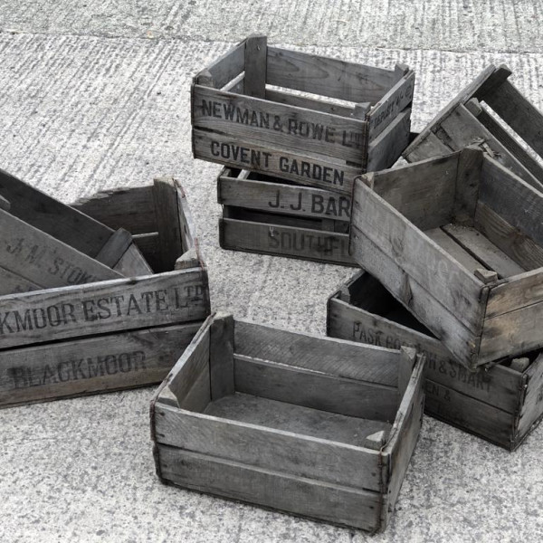 Vintage Wooden Crates Cover 2